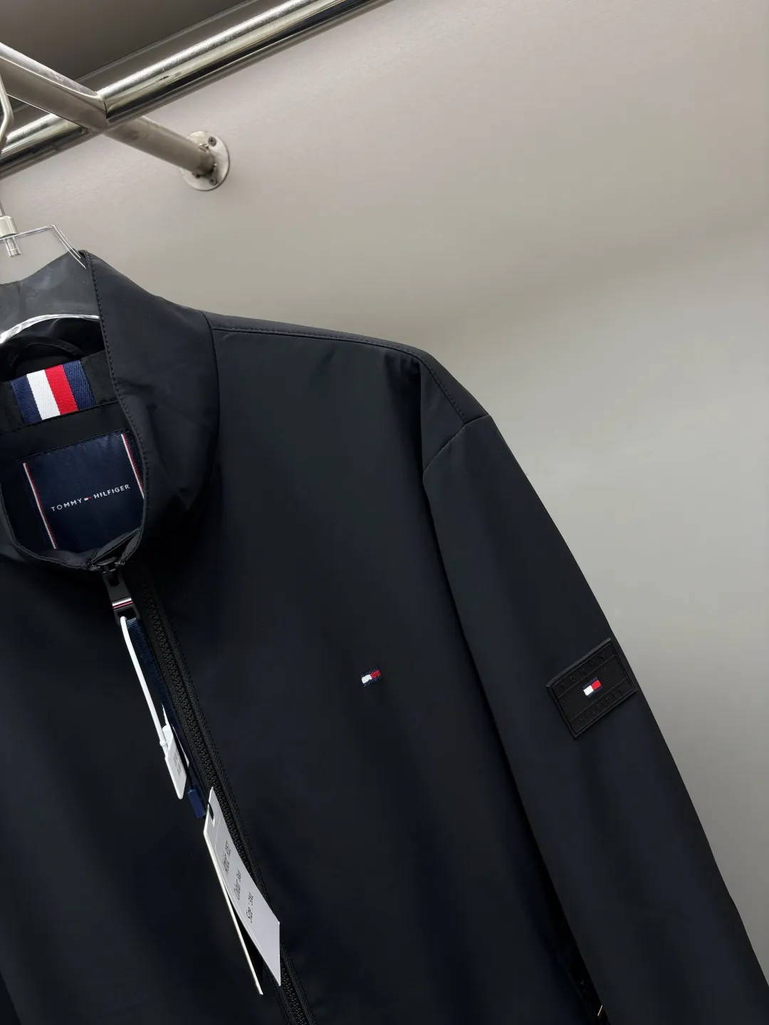 TOMMY New Arrival Same Style ， Factory New Arrival Versatile : Black Royal Blue Khaki Size：L-4XL